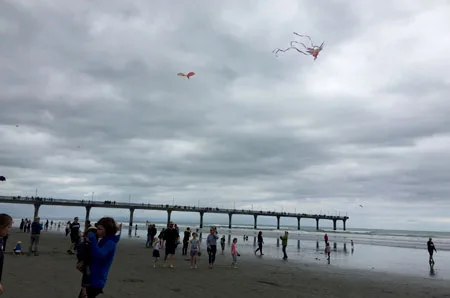 クライストチャーチの海