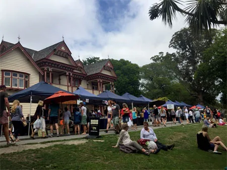 クライストチャーチのマーケット