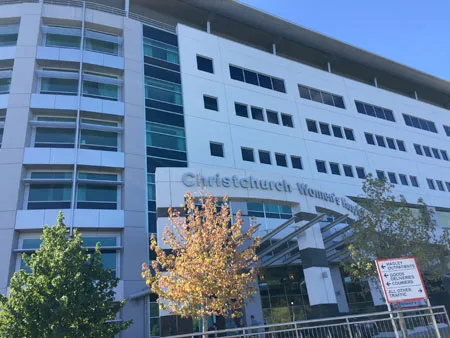 クライストチャーチの病院