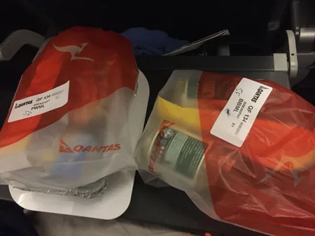 キッズミール　カンタス航空