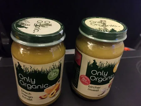 ベビーミール　カンタス航空