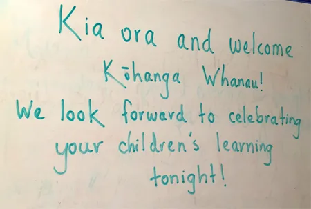 保護者懇談会　ニュージーランド