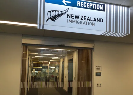 イミグレ　クライストチャーチ