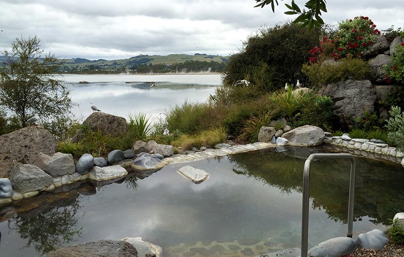 ニュージーランドの温泉
