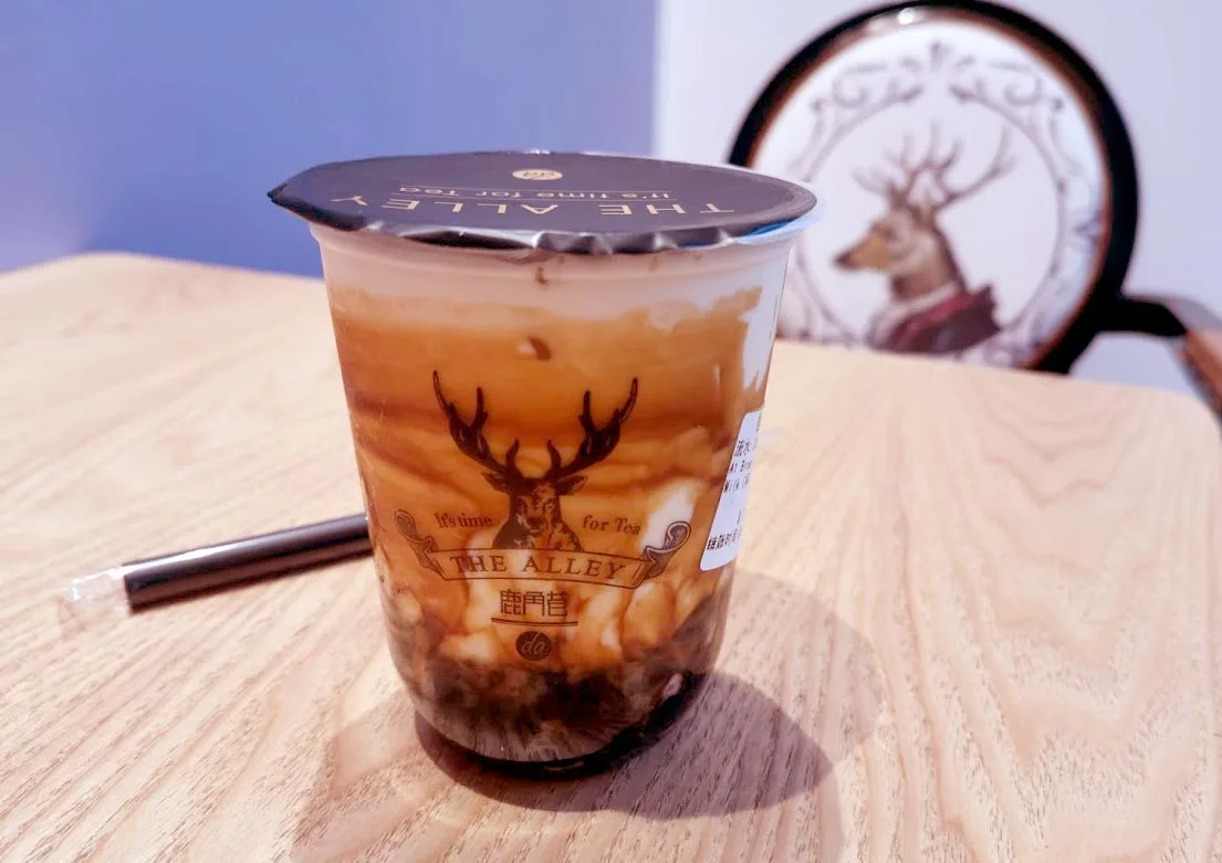 鹿のタピオカドリンク　ニュージーランド